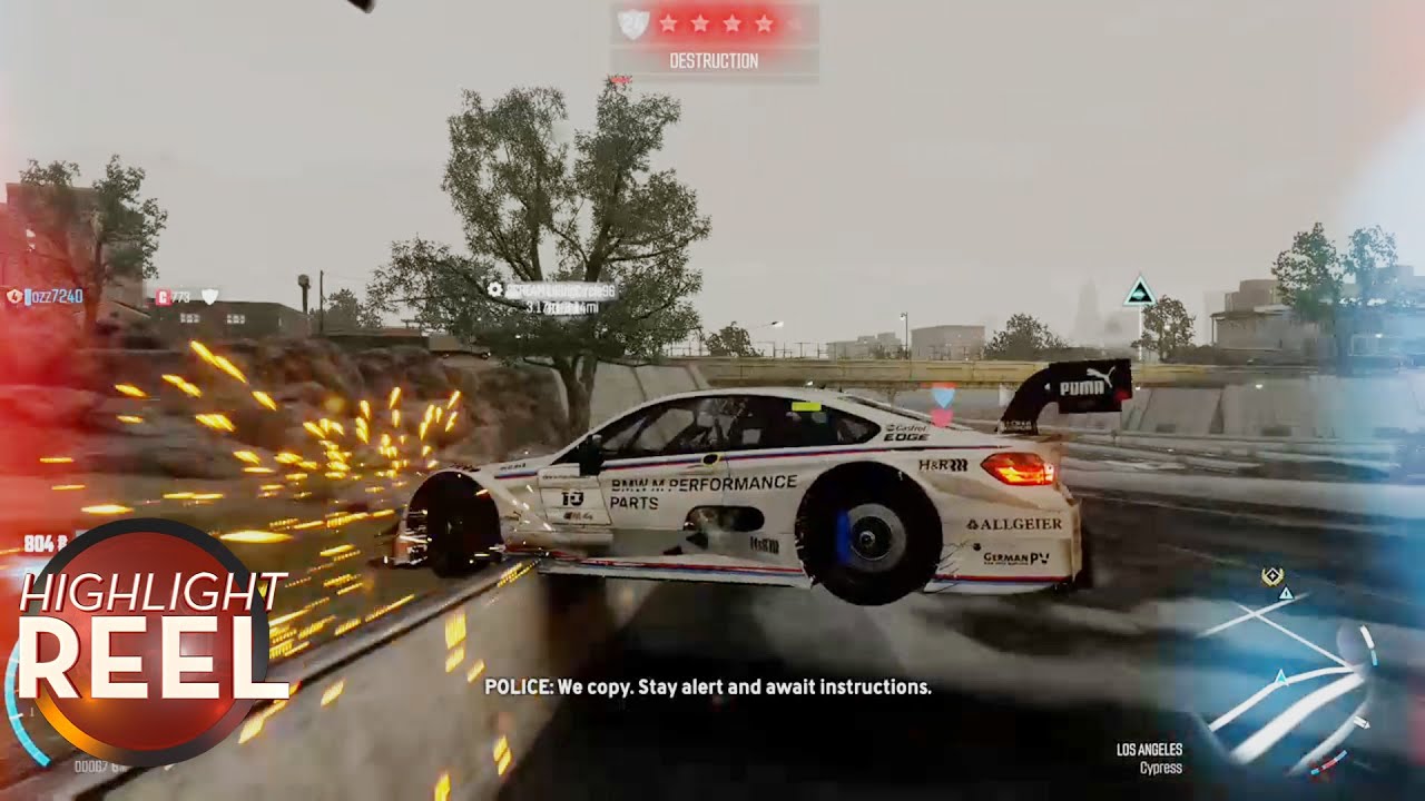 Highlight Reel #230 - Video Game Character Gracefully Avoids Speeding Ticket