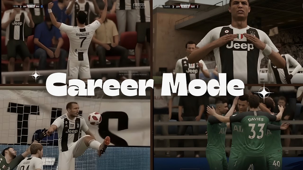 FIFA 19 Career Mode PC | Cristiano Ronaldo Debut for Juventus | First Match Gameplay | BGamer