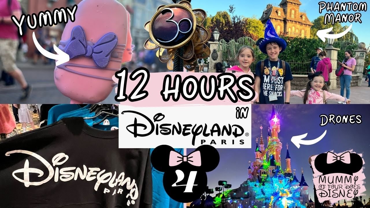 12 часов в парижском Диснейленде, часть 2 🏰 Fantasyland & Disney Illuminations | Июнь 2022 г., се...