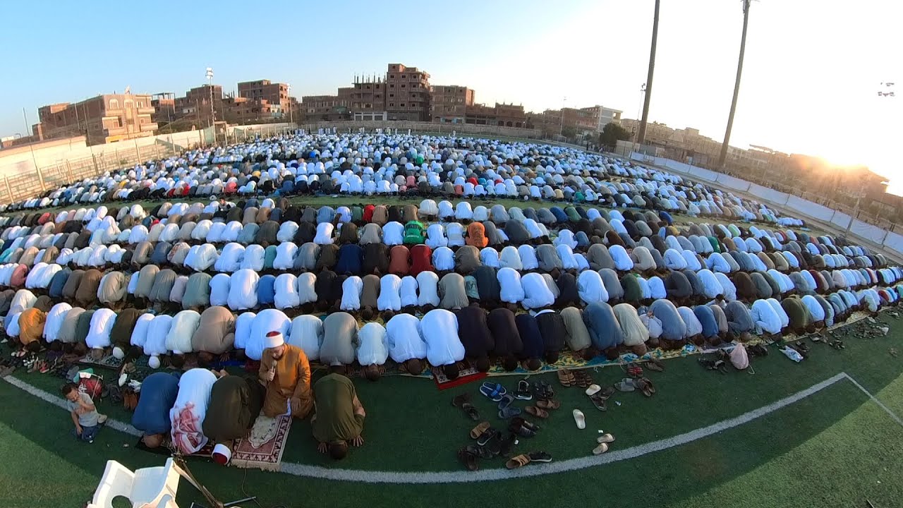 تكبيرات العيد وصلاه عيد الاضحى بمركز شباب ميت كنانه 2023