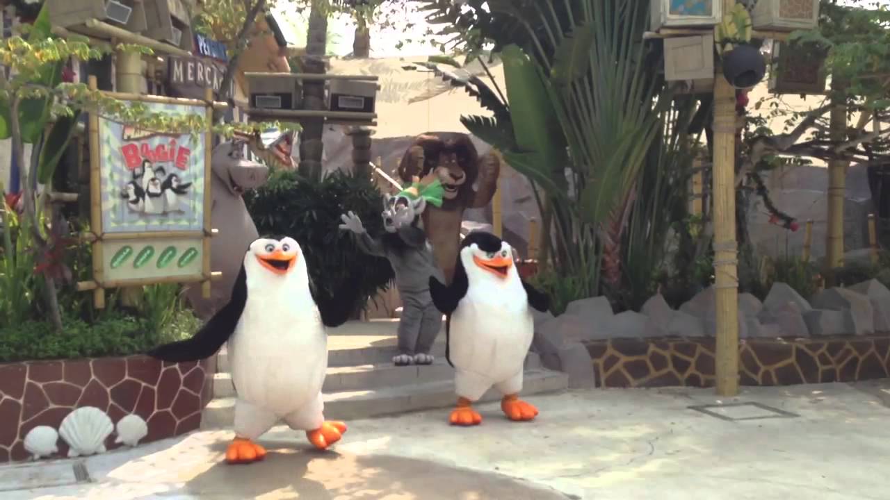 Universal Studios Singapore  - Madagascar Boogie