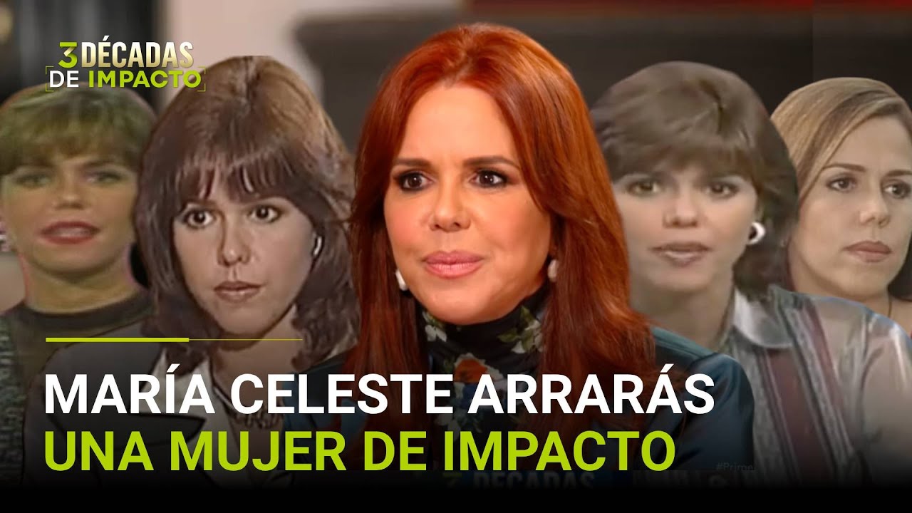 María Celeste Arrarás, una mujer de impacto que cambió la historia de la tv en español hace 30 años