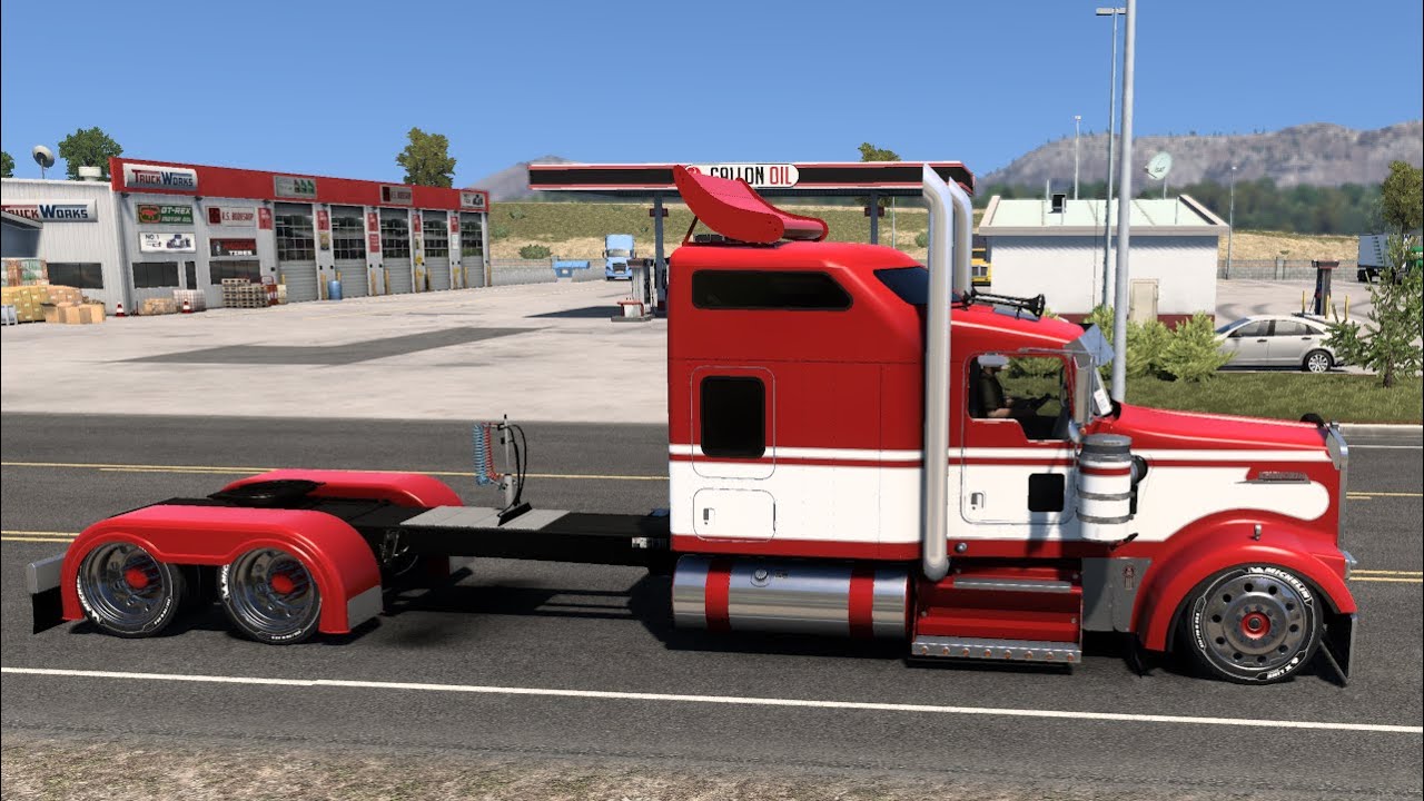 American Truck Simulator / Kenworth W900 Long and Lowered Part 27 / Let's Play