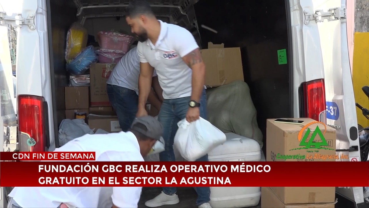 Fundación GBC realiza operativo médico gratuito en el sector La Agustina