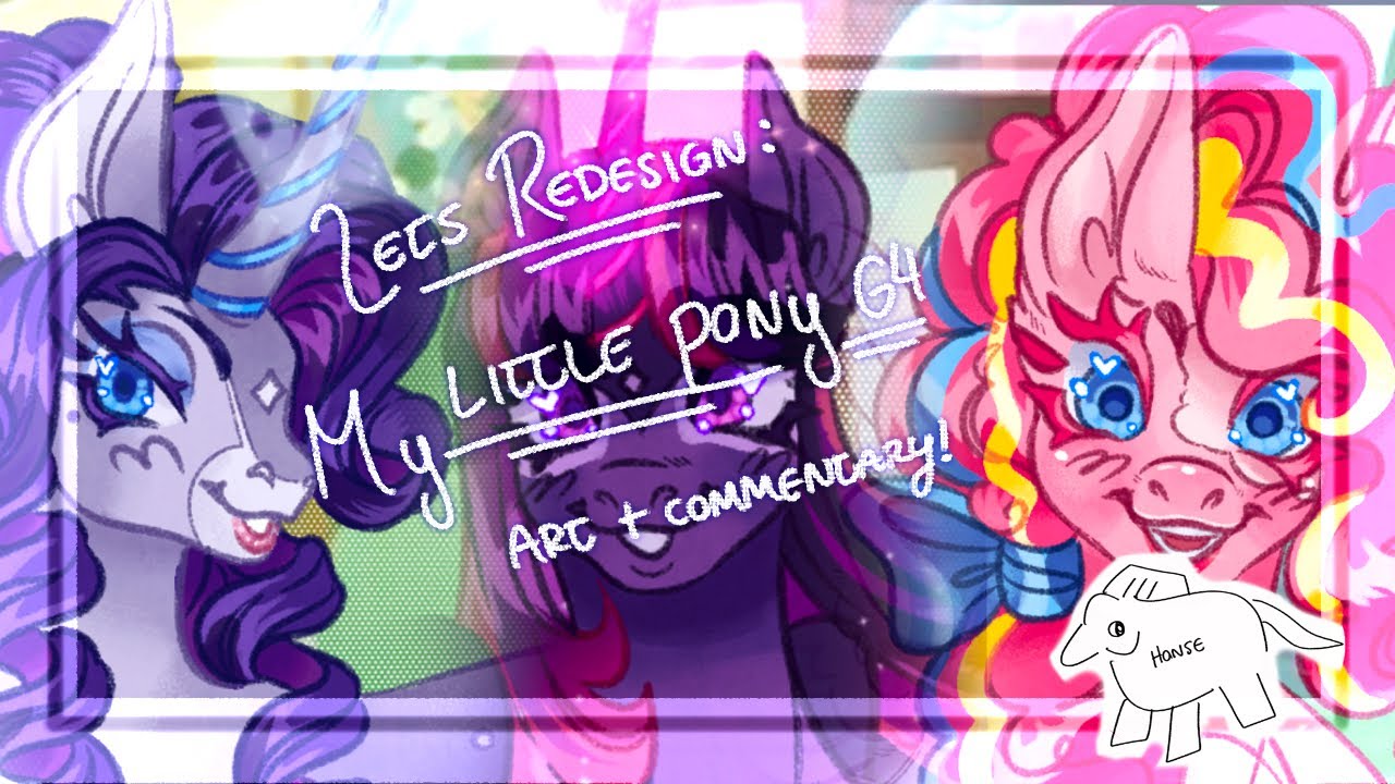 Let’s redesign : MlpFim The Mane Six 💜 art + commentary