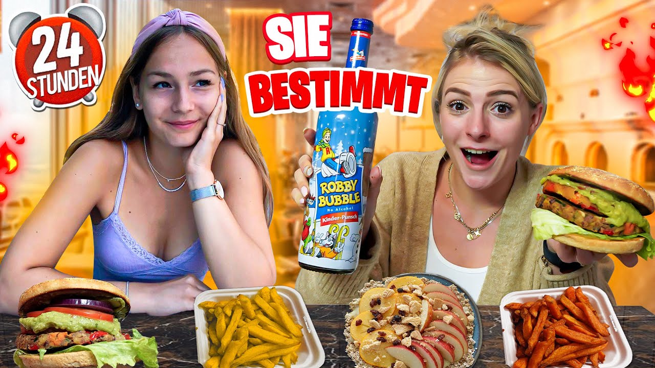 YOUTUBERIN bestimmt was ich 1 Tag lang essen muss (Sophie Alice - TEIL 2)
