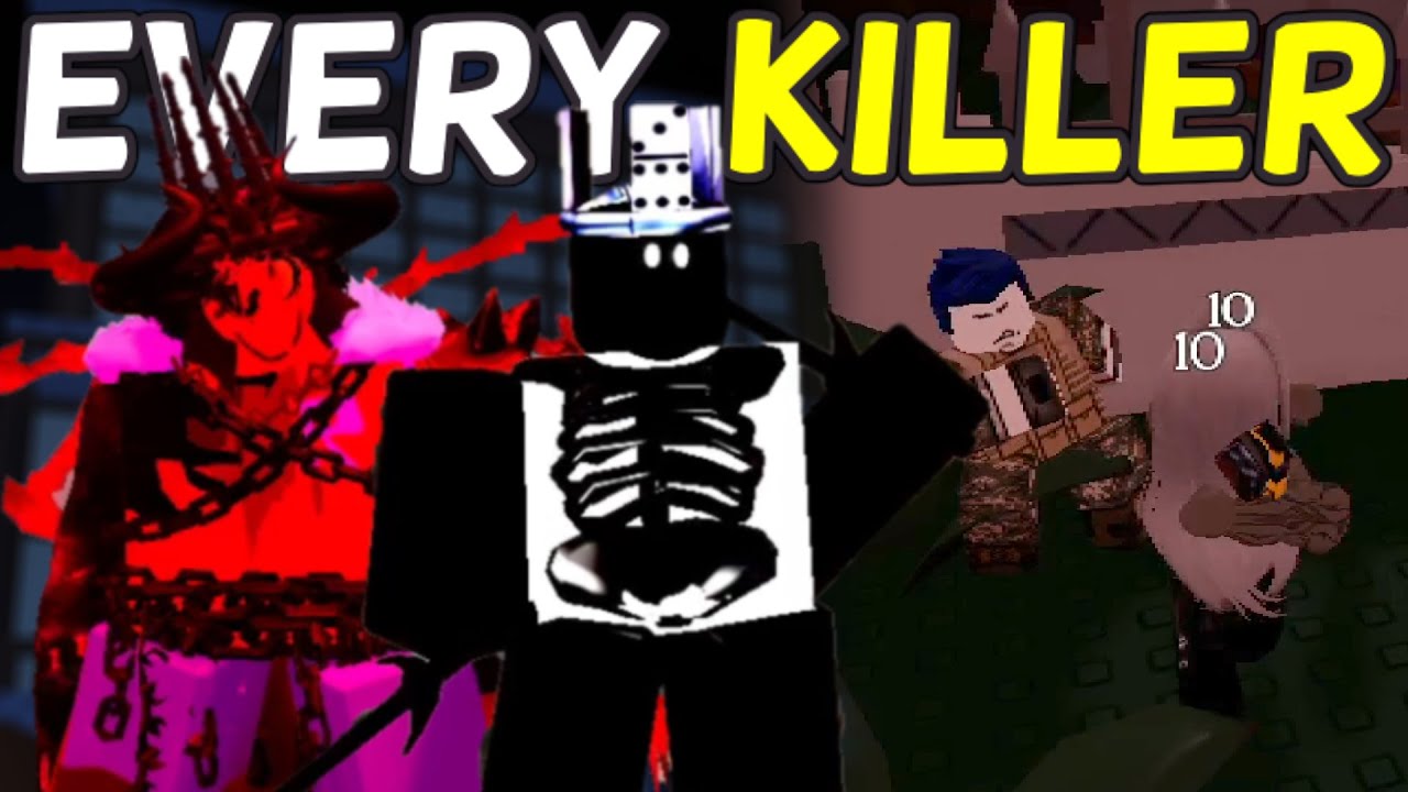 So I Tried UNDERRATED Skins For EVERY Killer... (Forsaken)