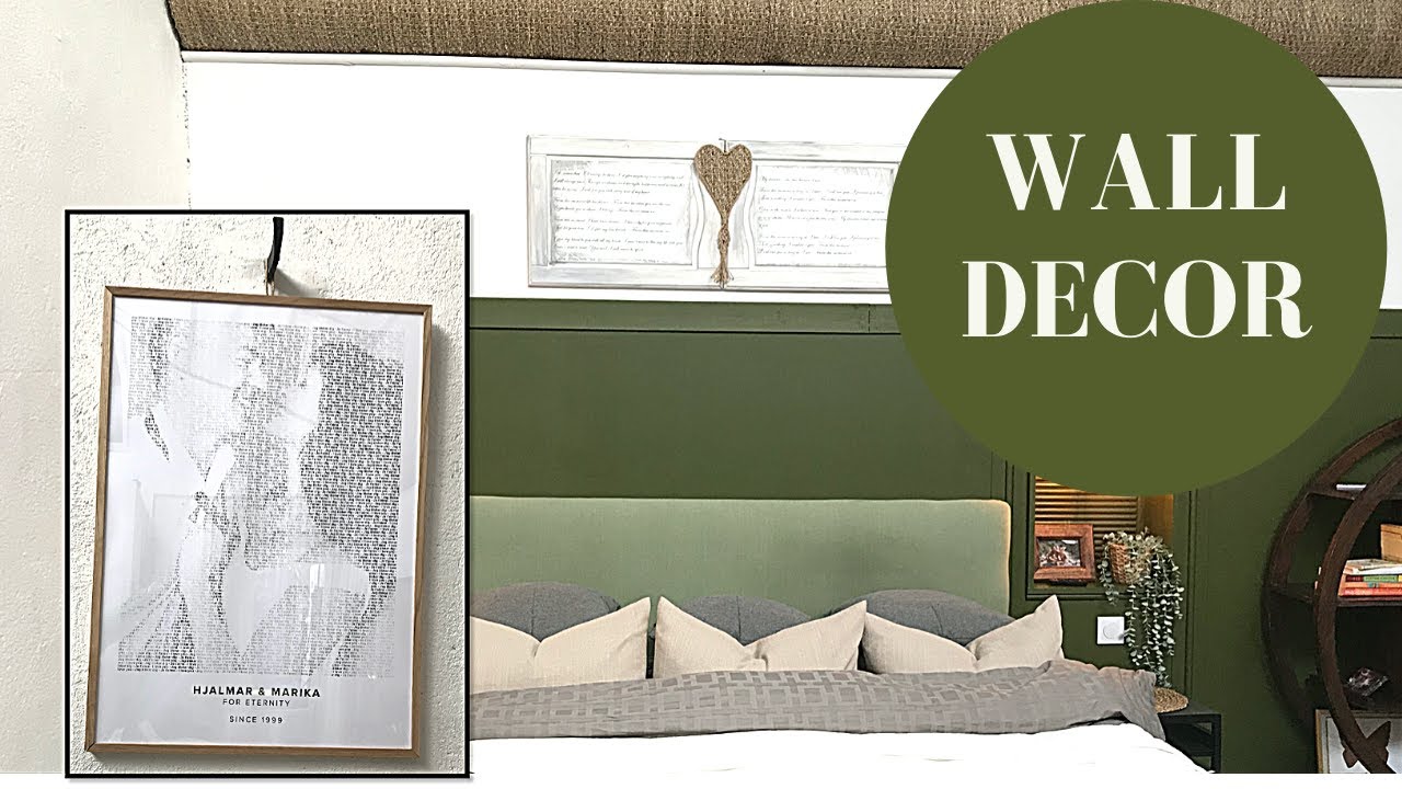 ROMANTIC WALL DECOR FOR YOUR MASTER BEDROOM - SCANDI - RUSTIC - FARMHOUSE - MAPIFUL DESIGN IDEAS