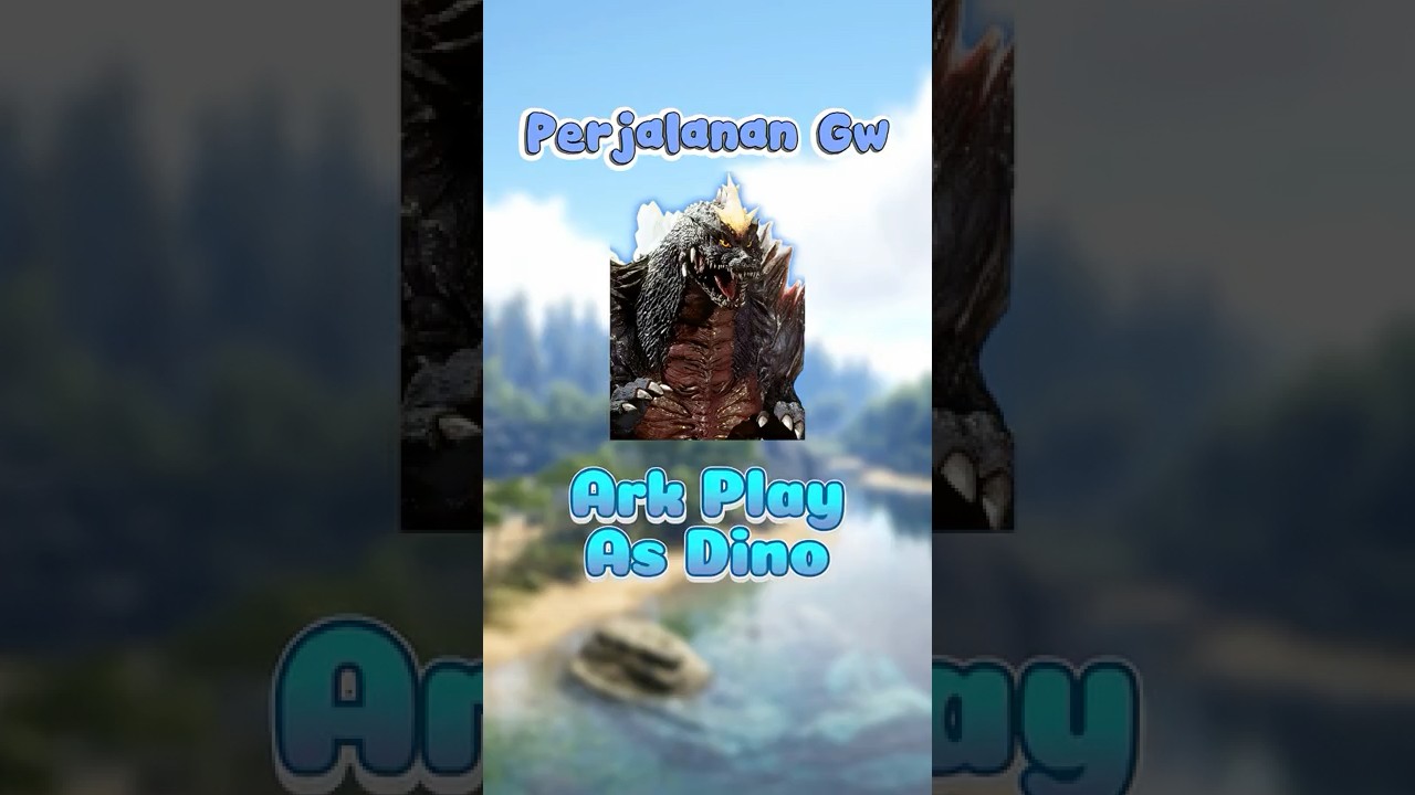 PERJALANAN KAPRO UNTUK MENJADI SPACE GODZILLA DI ARK PLAY AS DINO! 