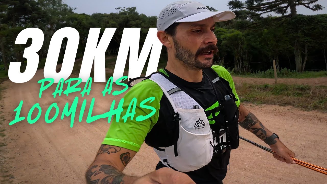 30 km na estrada de chão | Simulando as 100 milhas