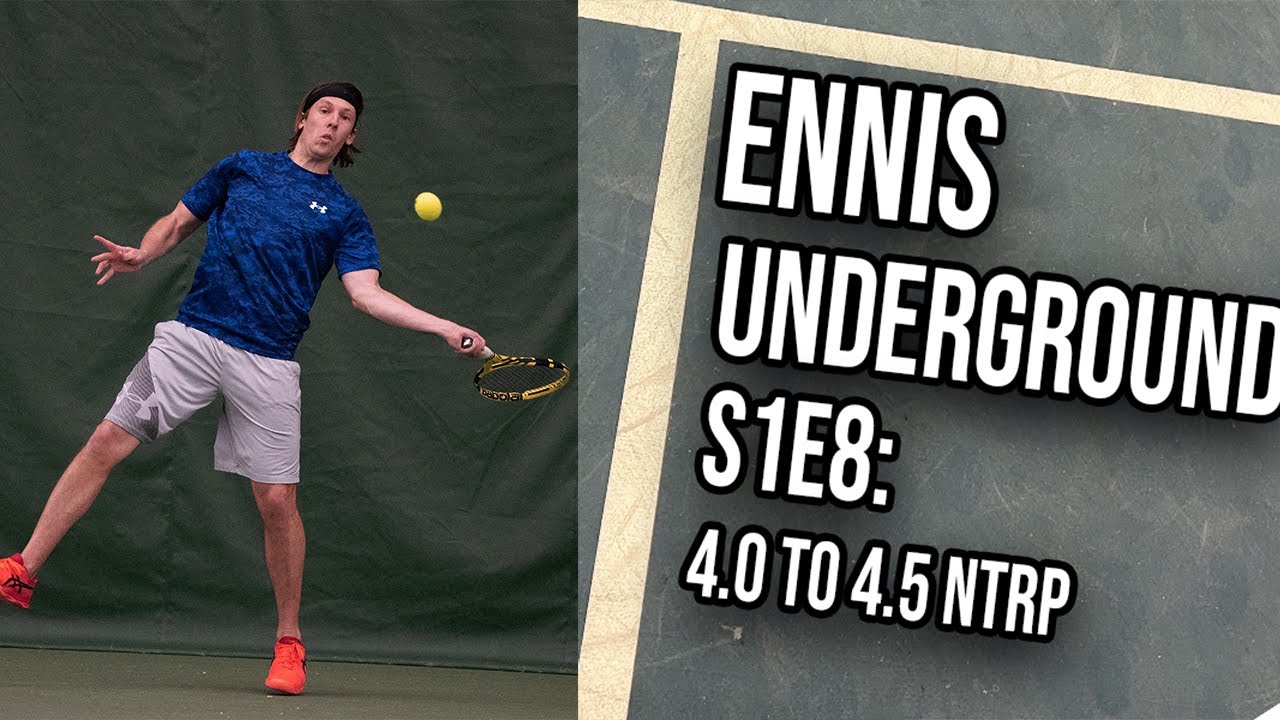 the MAIN differences between 4.0 and 4.5 NTRP | #tennisunderground #tennispodcast