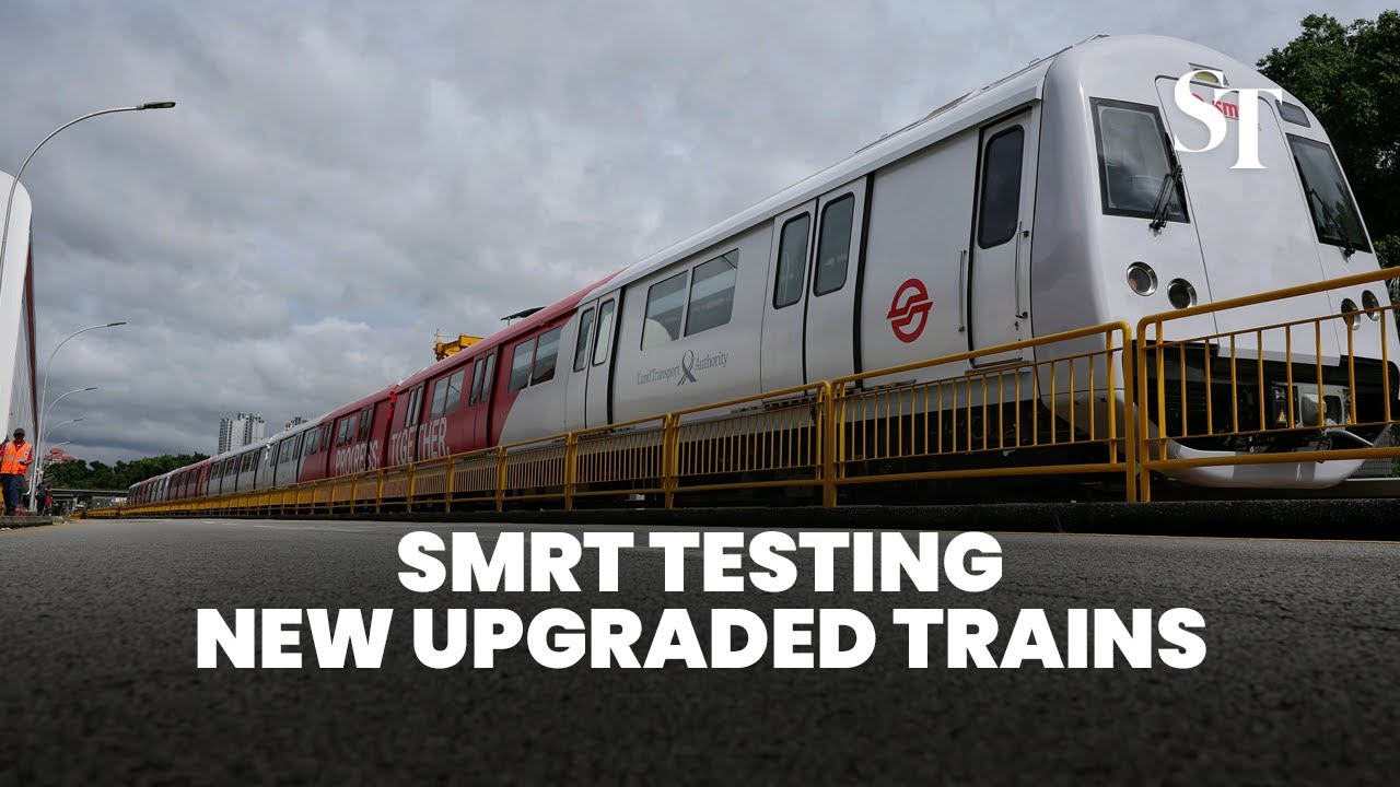 [WALKTHROUGH] SMRT testing upgraded trains for North-South and East-West lines