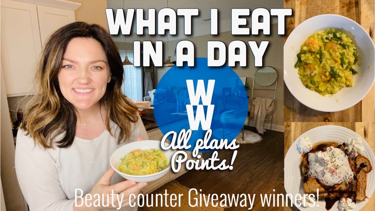 WHAT I EAT IN A DAY| GIVEAWAY WINNERS!