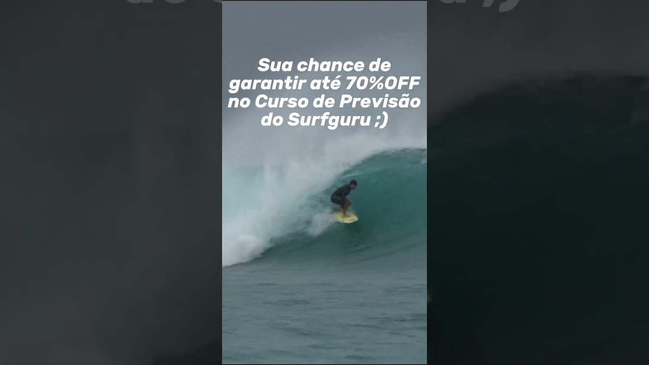 Curso de Previs&atilde;o de Ondas do Surfguru continua ON! Link na descri&ccedil;&atilde;o do canal 🤙🏽 #surfguruavisou