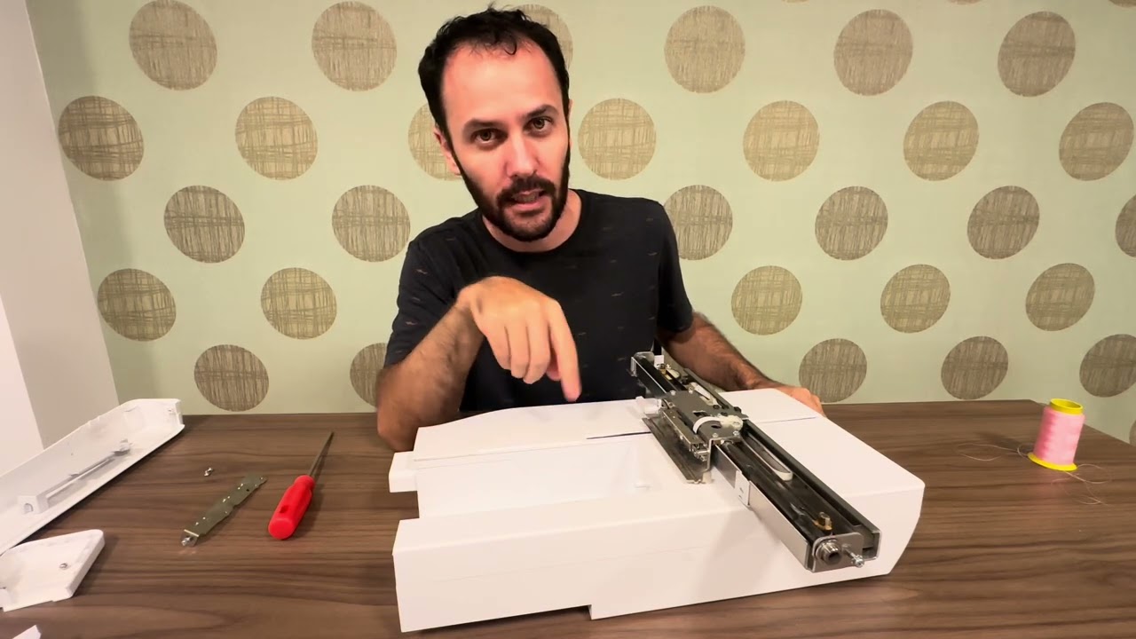 Brother BP1430 não reconhece o bastidor como resolver 