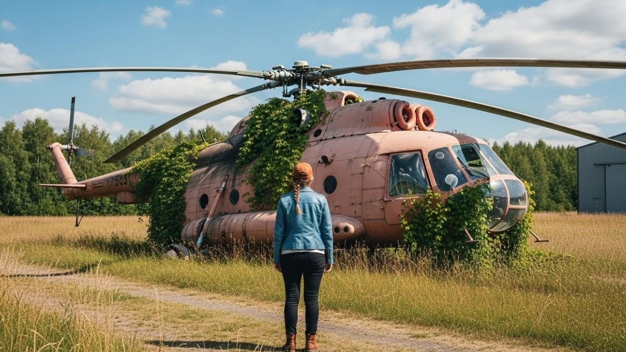 She Gave Up Everything for a Rusty Helicopter—What It Became Left Everyone in Shock