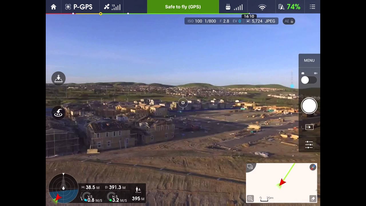 DJI Phantom 3 Standard Range Test
