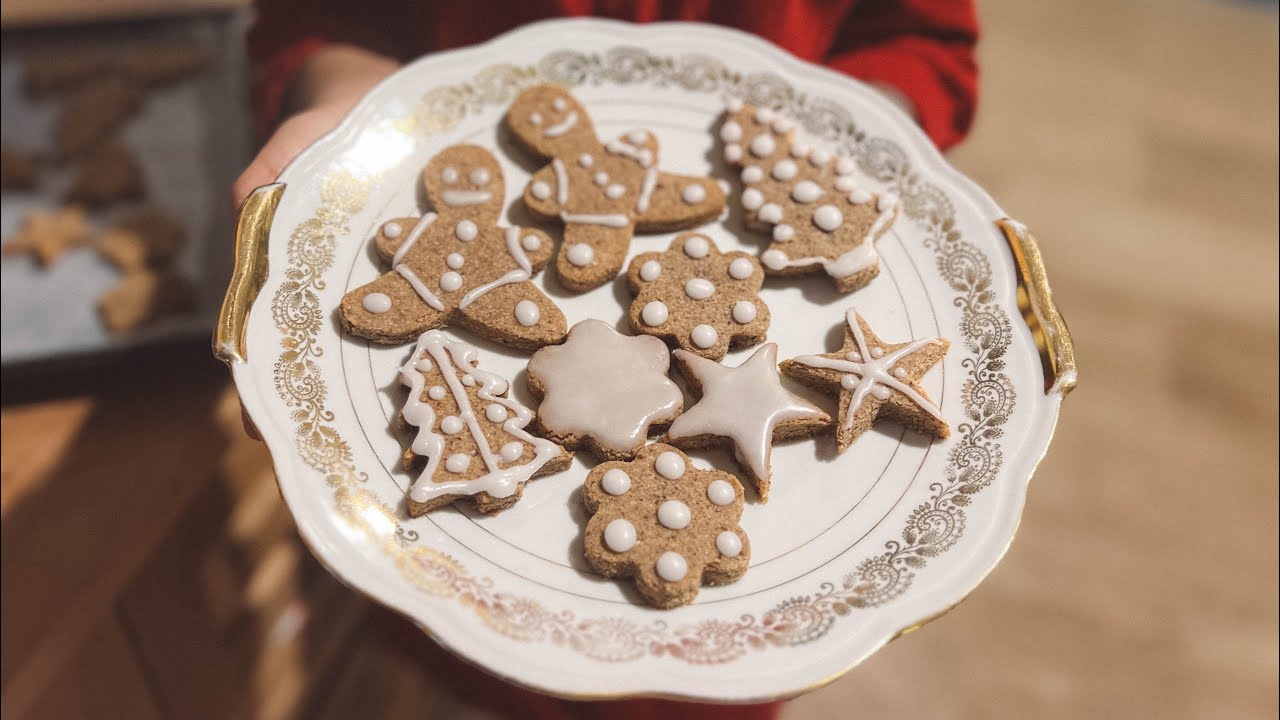 Zencefilli Vegan Noel Kurabiyeleri Tarifi (Ginger Bread Cookies)