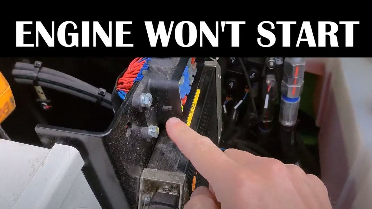 Niftylift HR21D SP64D MK2 01009B05 engine won't start