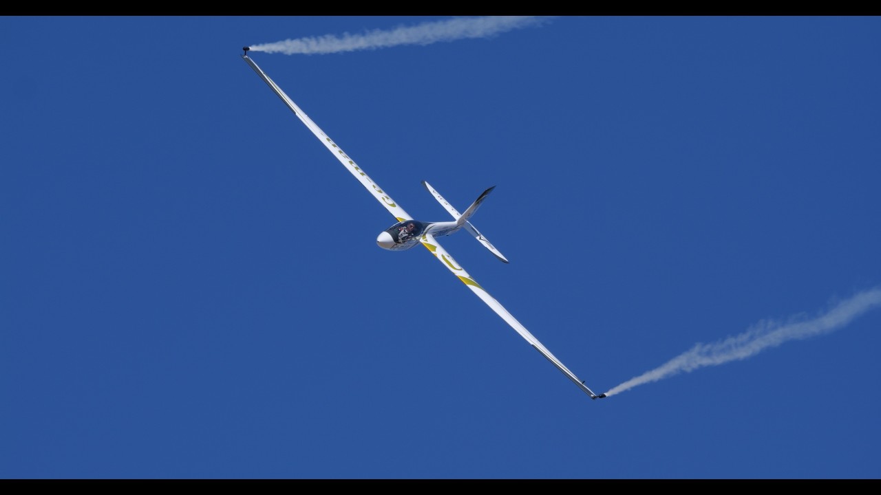 Luca Bertossio Aerobatics Glider at Athens Flying Week 2024