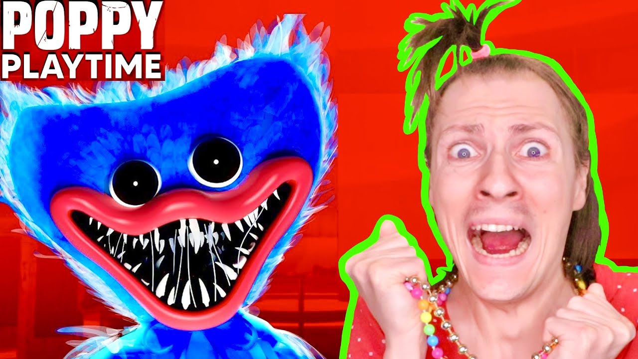LA PEUR DE MA VIE DANS L’USINE DE JOUETS DE LA PELUCHE PSYCHOPATHE ! (Poppy Playtime ) Nadège Candle