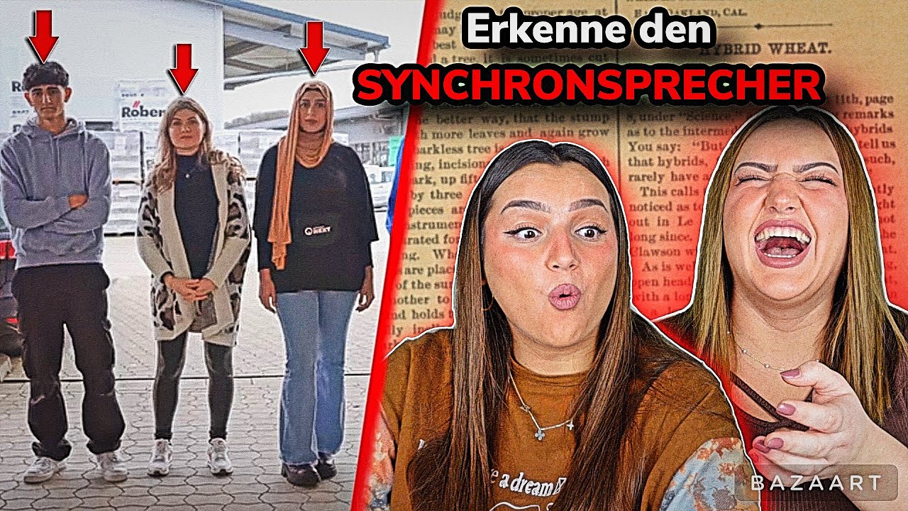 Erkenne den Synchronsprecher (wir rasten komplett aus!!!)