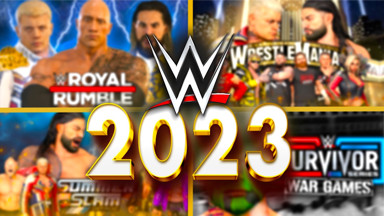 I Booked EVERY Major WWE Show In 2023