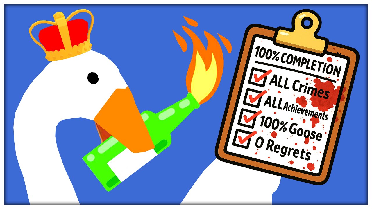 I Played 100% of Untitled Goose Game... With a Molotov