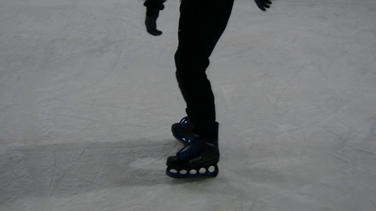 How to skate (outside edge stop tutorial)