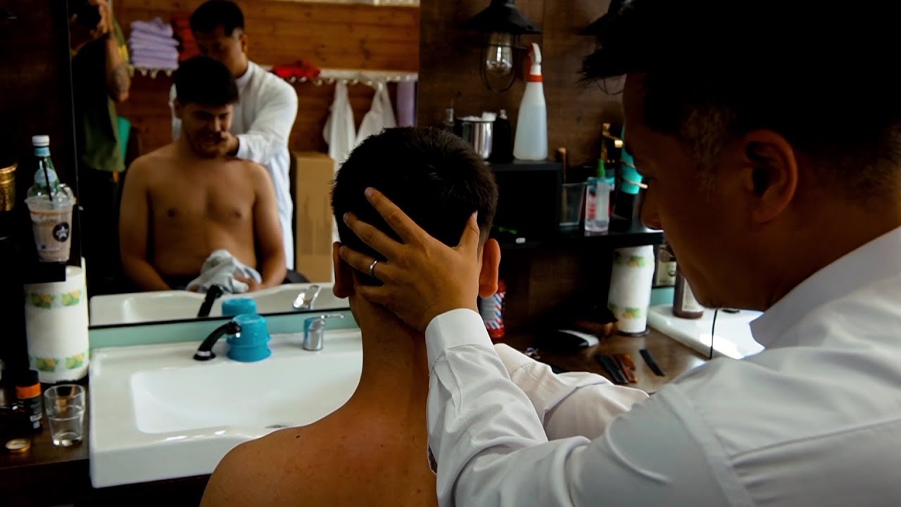 Barber Chair Massage for Yashan ASMR