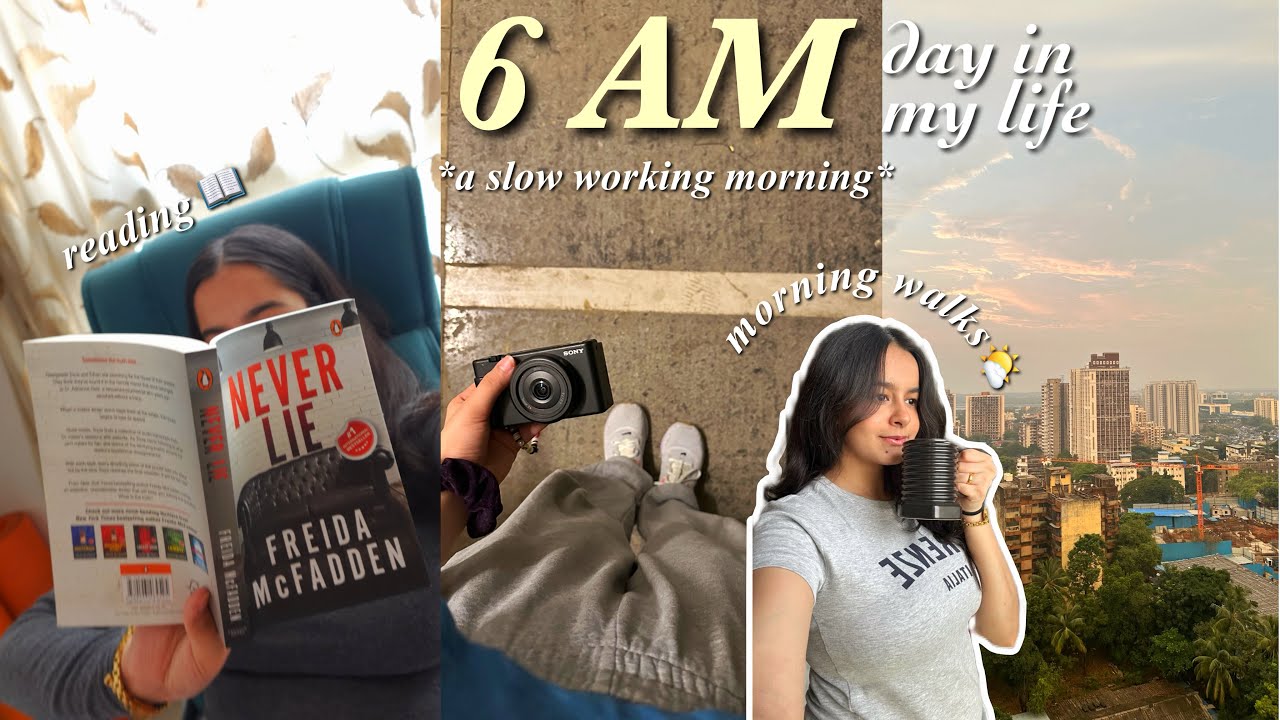 Waking up early to fix my sleep schedule💤