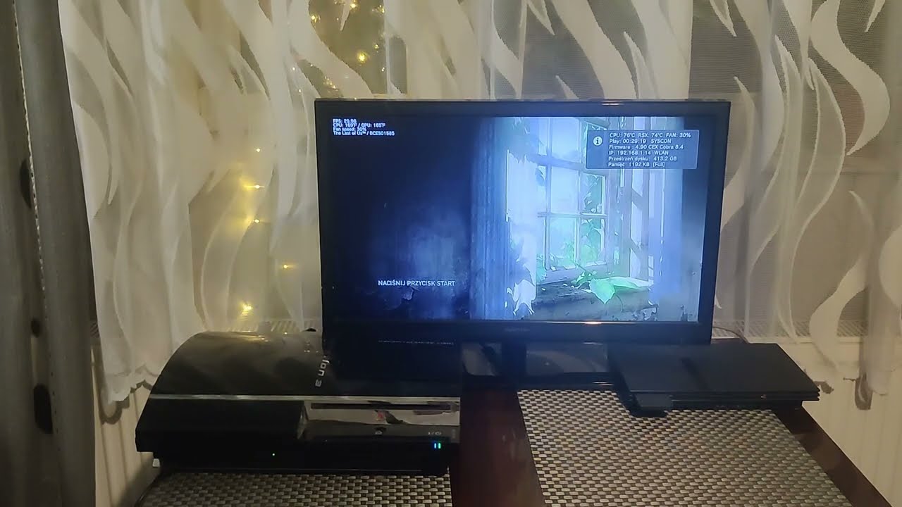 Test temperatur konsoli PS3 CECHC