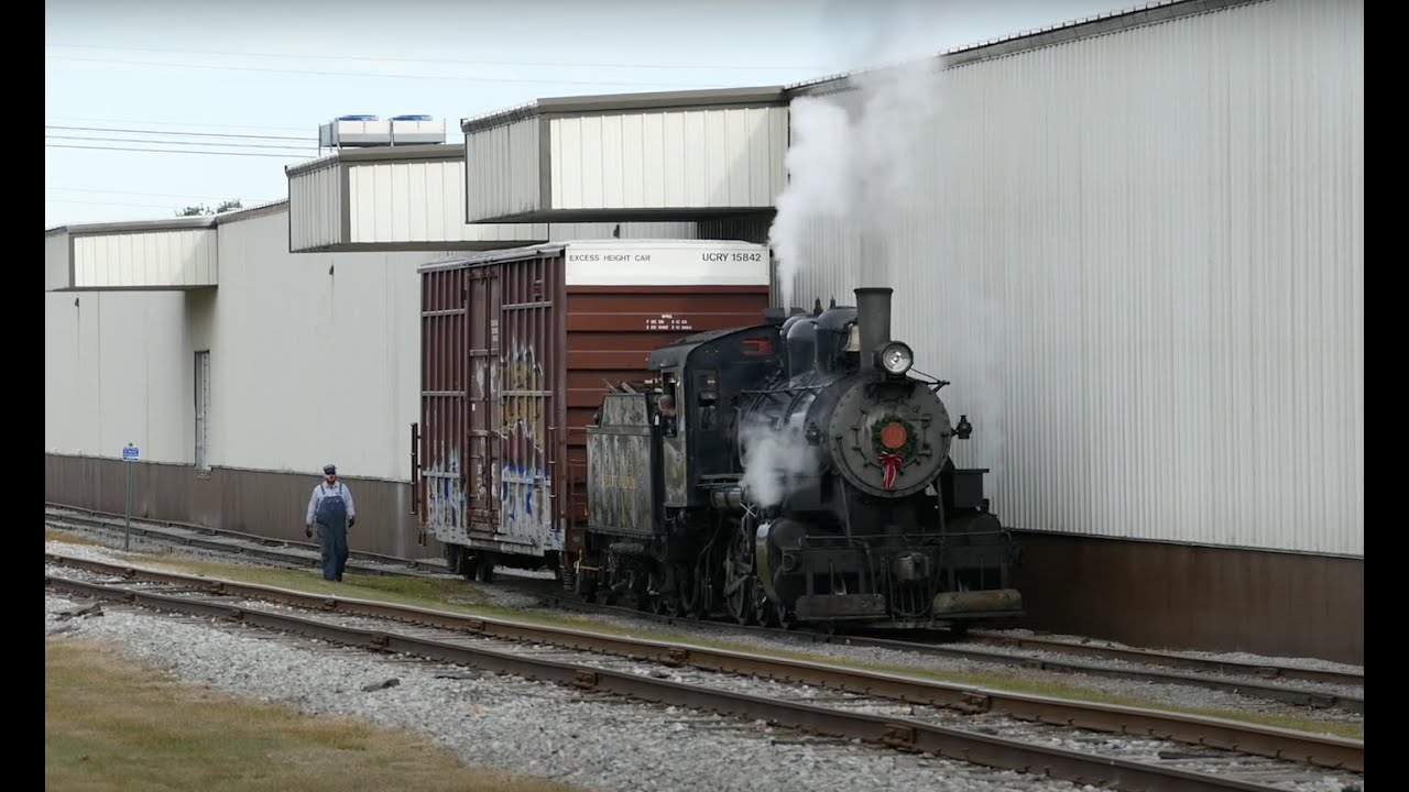 Steam Locomotive Switches out Modern Industries!
