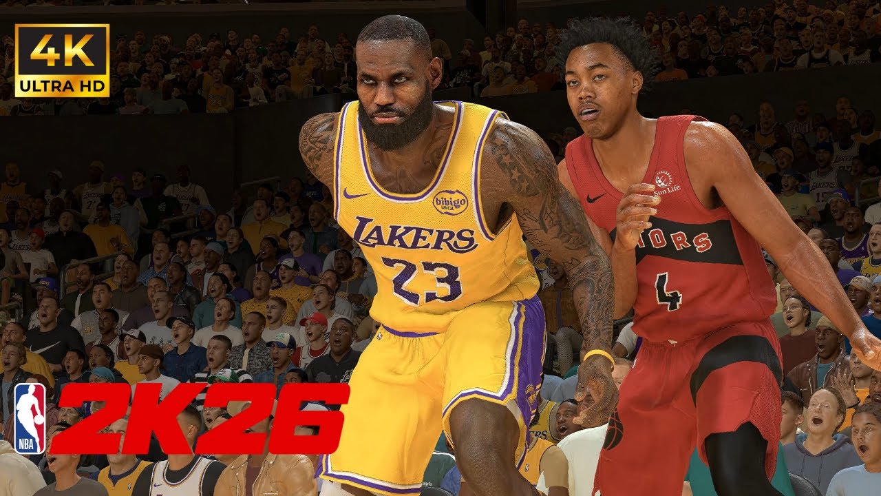 NBA 2K26 | Raptops vs Lakers | Barnes vs Lebron | 4K Ultra Realistic Full Game Jan 18 2026