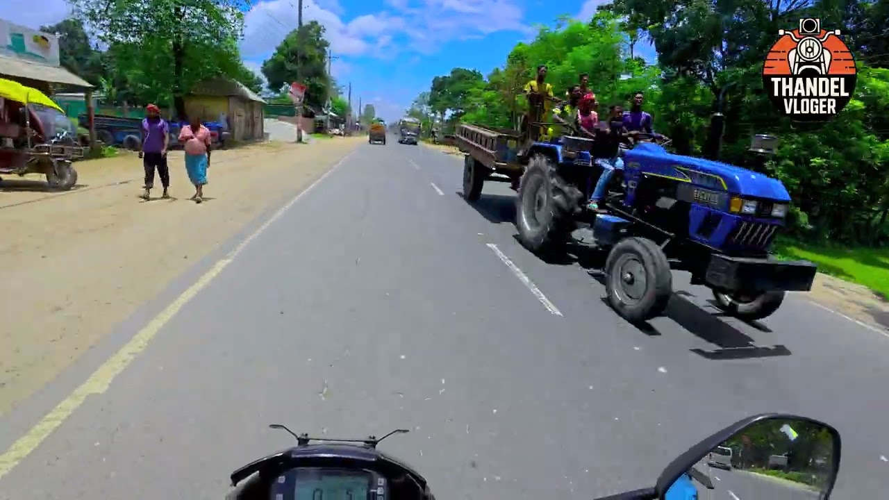 Saidpur  Highway road Bangladesh 2025 l Thandel Vloger
