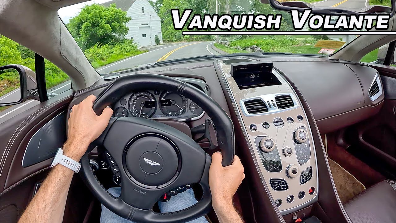 Aston Martin Vanquish Volante — кабриолет с V12, который вам нужен (бинауральное аудио от первого...
