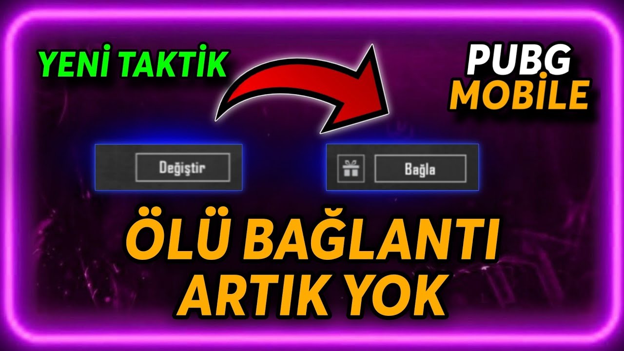 PUBG MOBİLE E-POSTA TELEFON BAĞ KALDIRMA | ÖLÜ BAĞ NASIL KALDIRILIR