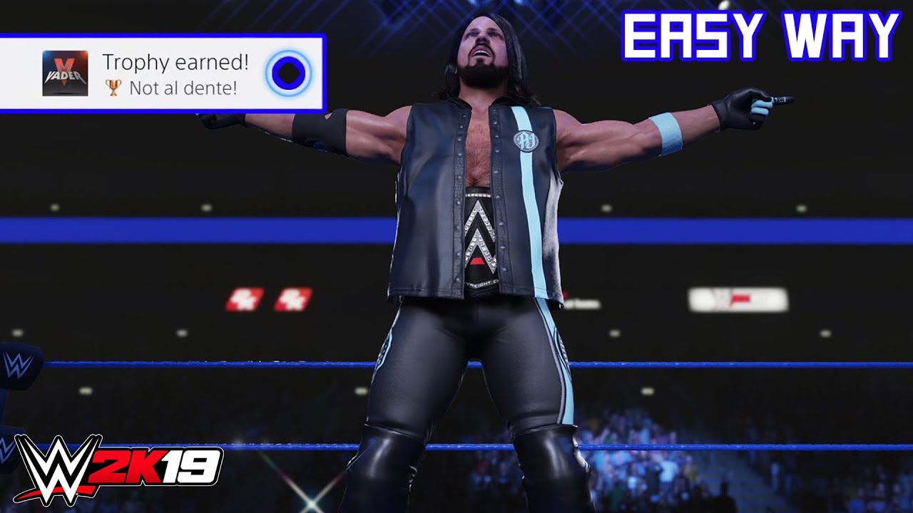 WWE 2K19 - Not al dente! (Trophy/Achievement) | Easy Way