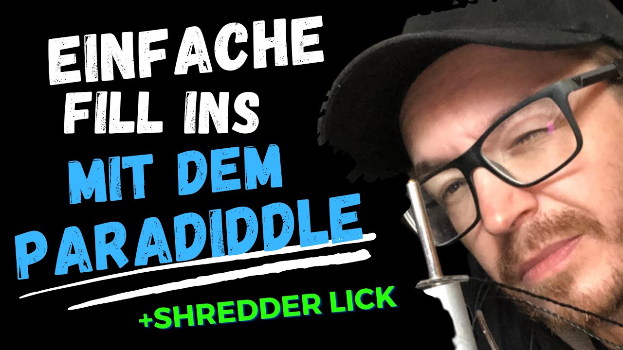Einfache Fill-Ins mit dem Paradiddle – So startest du richtig!