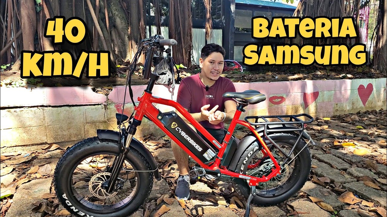 S3 Terra - FAT Bike Elétrica 750W que pode fazer até 96KM