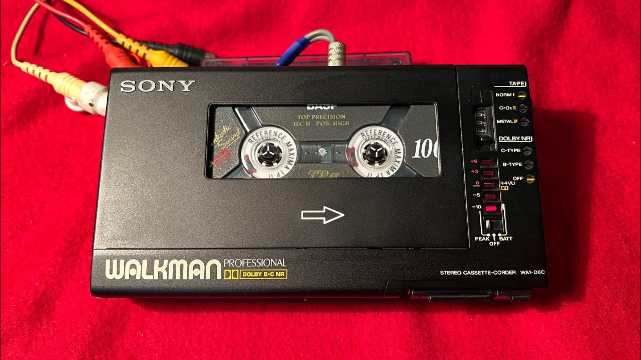 Sony WM-D6C не малыш