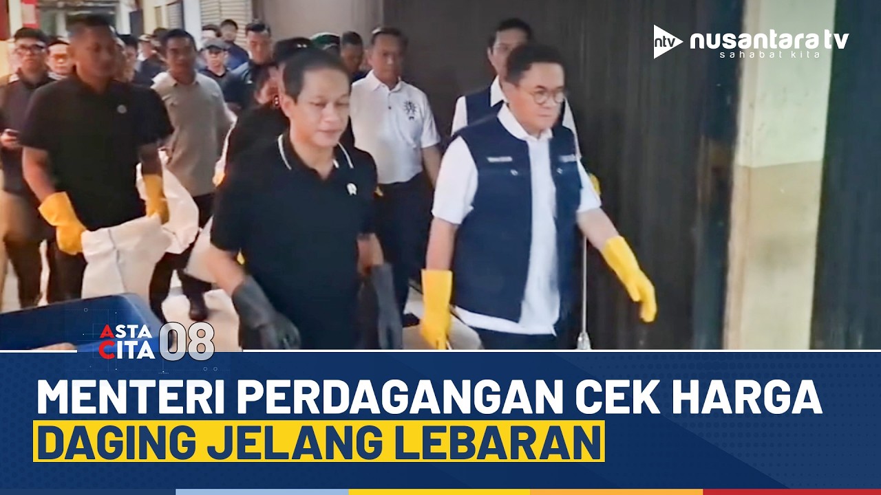 Harga Pokok Terkendali, Menteri Perdagangan Pastikan Tak Ada Kenaikan | ASTA CITA 08