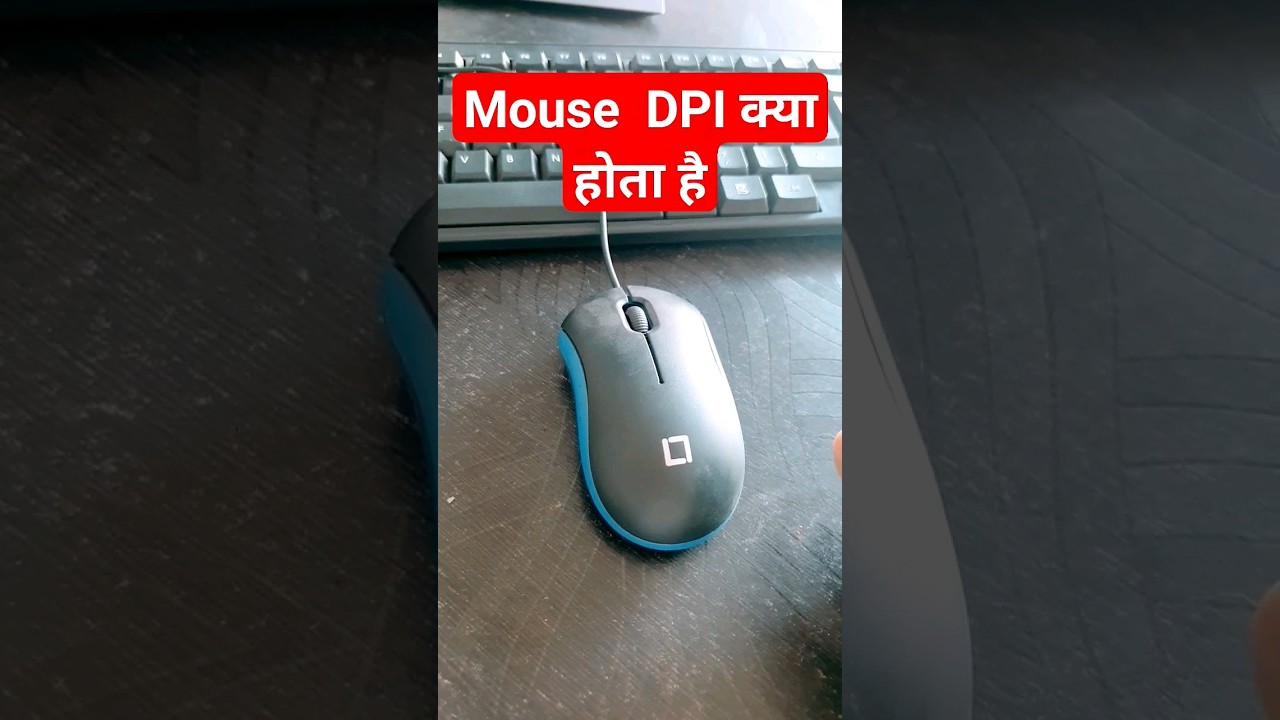 Mouse dpi kya hota he 🎮🕹full information  #mouse #keyboard #gaming  #viral #shorts