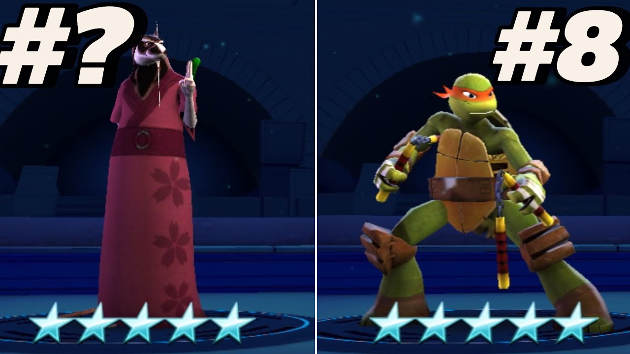Top 10 Best Characters in TMNT Legends 