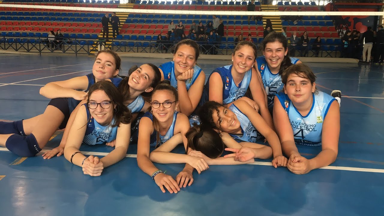 ▶️ Partido VOLEIBOL femenino INFANTIL Cajasol Juvasa - Villaverde del Rio