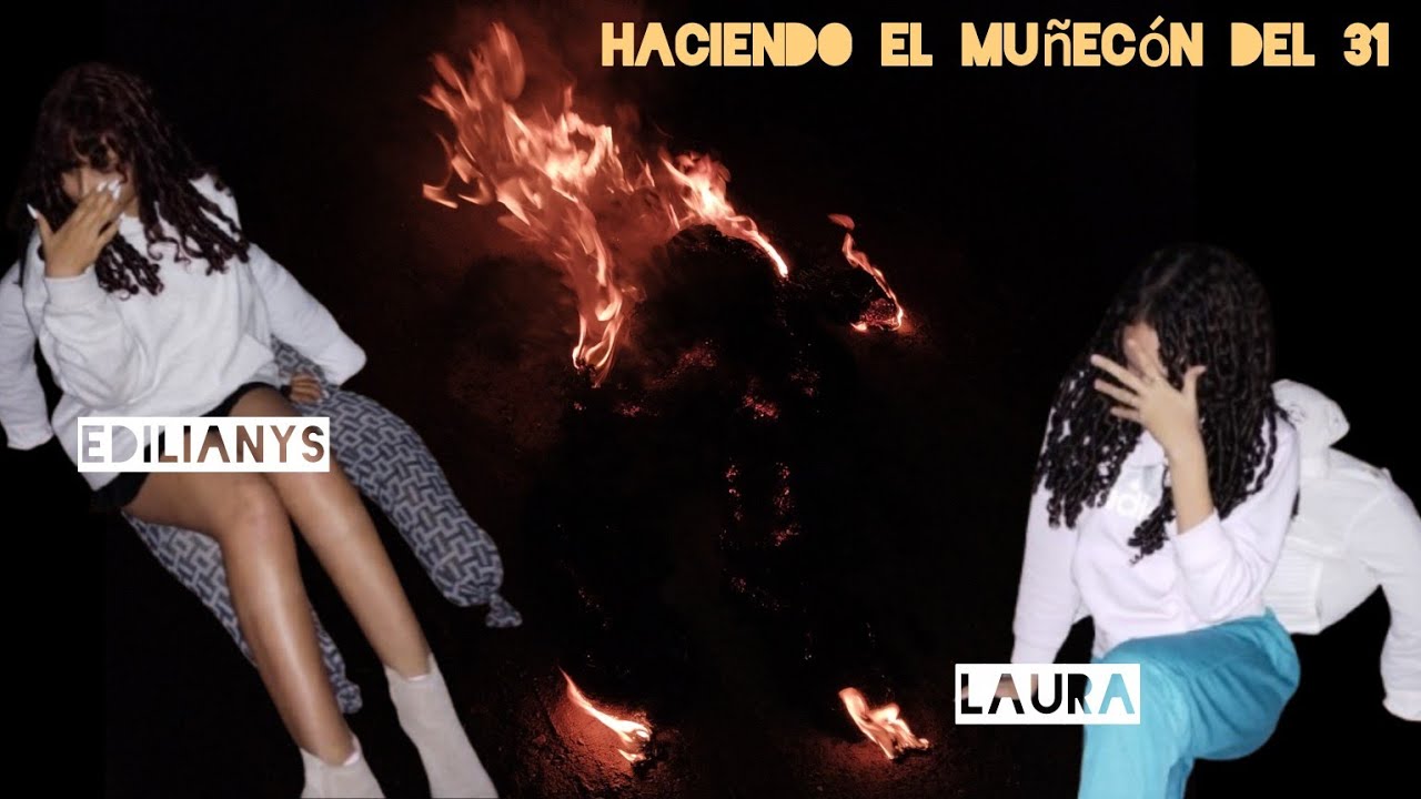 Haciendo el muñecón del 31 de diciembre 🧍🏻🇨🇺