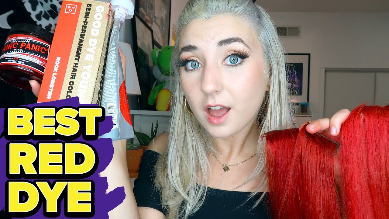 🌹 Testing Red Hair Dyes | Which One Is The Best? 🌹