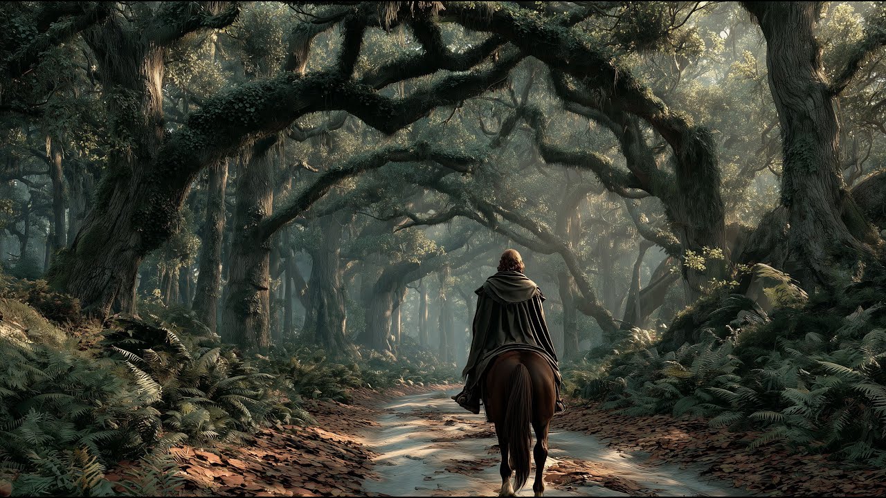 Through the Forest of Light and Silence | Medieval Fantasy Music for Calm & Focus