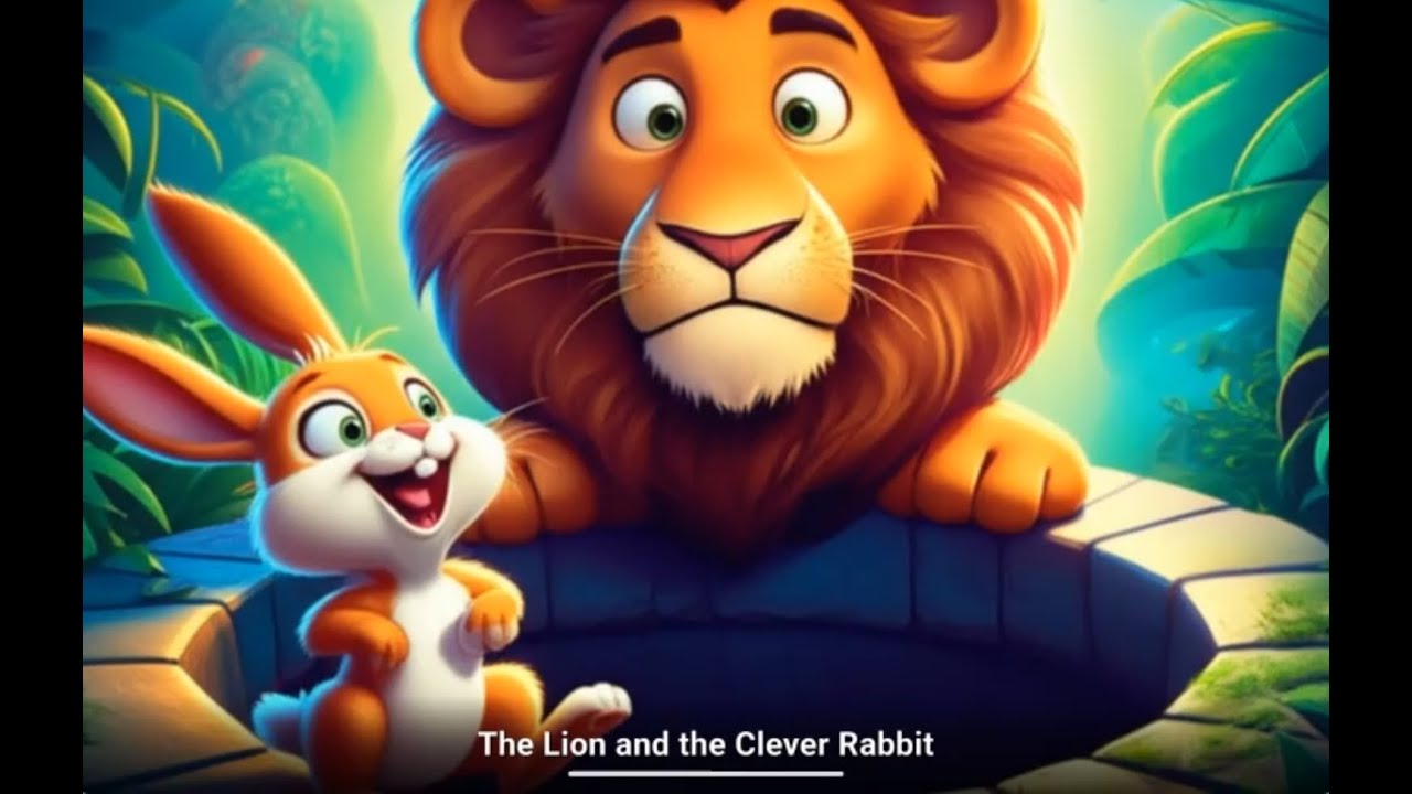The Lion and The Clever Rabbit #storytime #bedtimestories #moralstories #kidsstory #dailystory