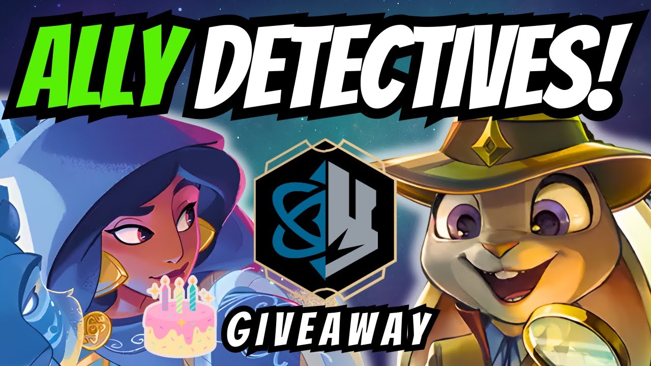 🎉 GainzDay Giveaway 🎉 ALLY DETECTIVES! | Sapphire Steel